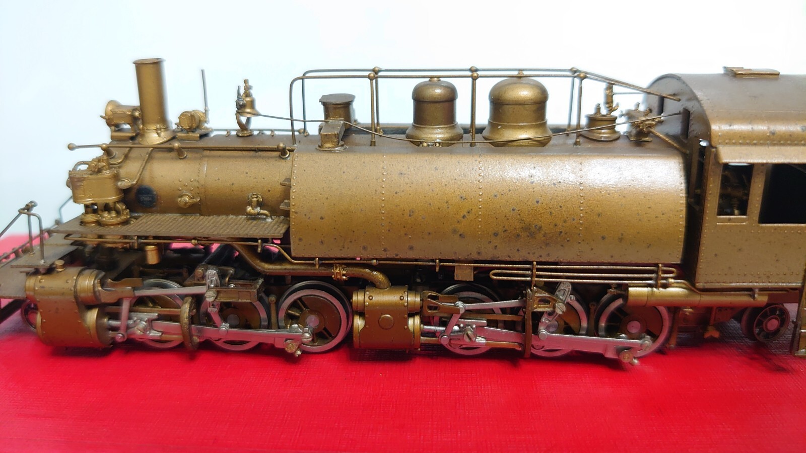 NJCB Brass Hammond Lumber Co. 2-6-6-2T Steam Locomotive – HO scale