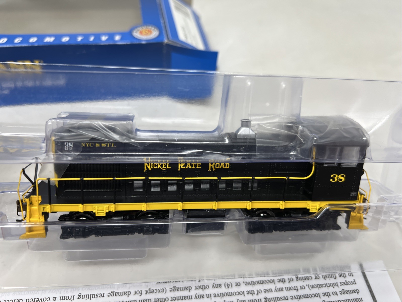 Bachmann 63308 HO Nickel Plate Road ALCO S2 Diesel Locomotive #38 NOS DCC Ready