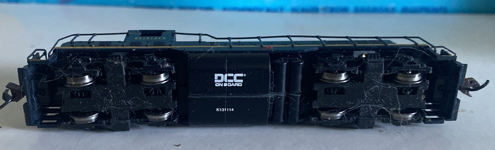 N Scale DCC Equipped GP7 Baltimore Ohio B&O 6330 Non Dynamic Brake Loco Engine