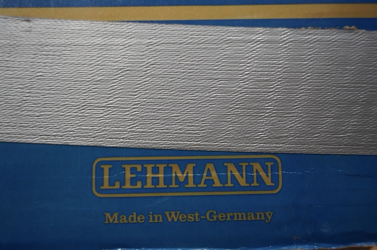 Vintage LGB G Scale The Blue Train 20301 Set West Germany Untested Great Shape