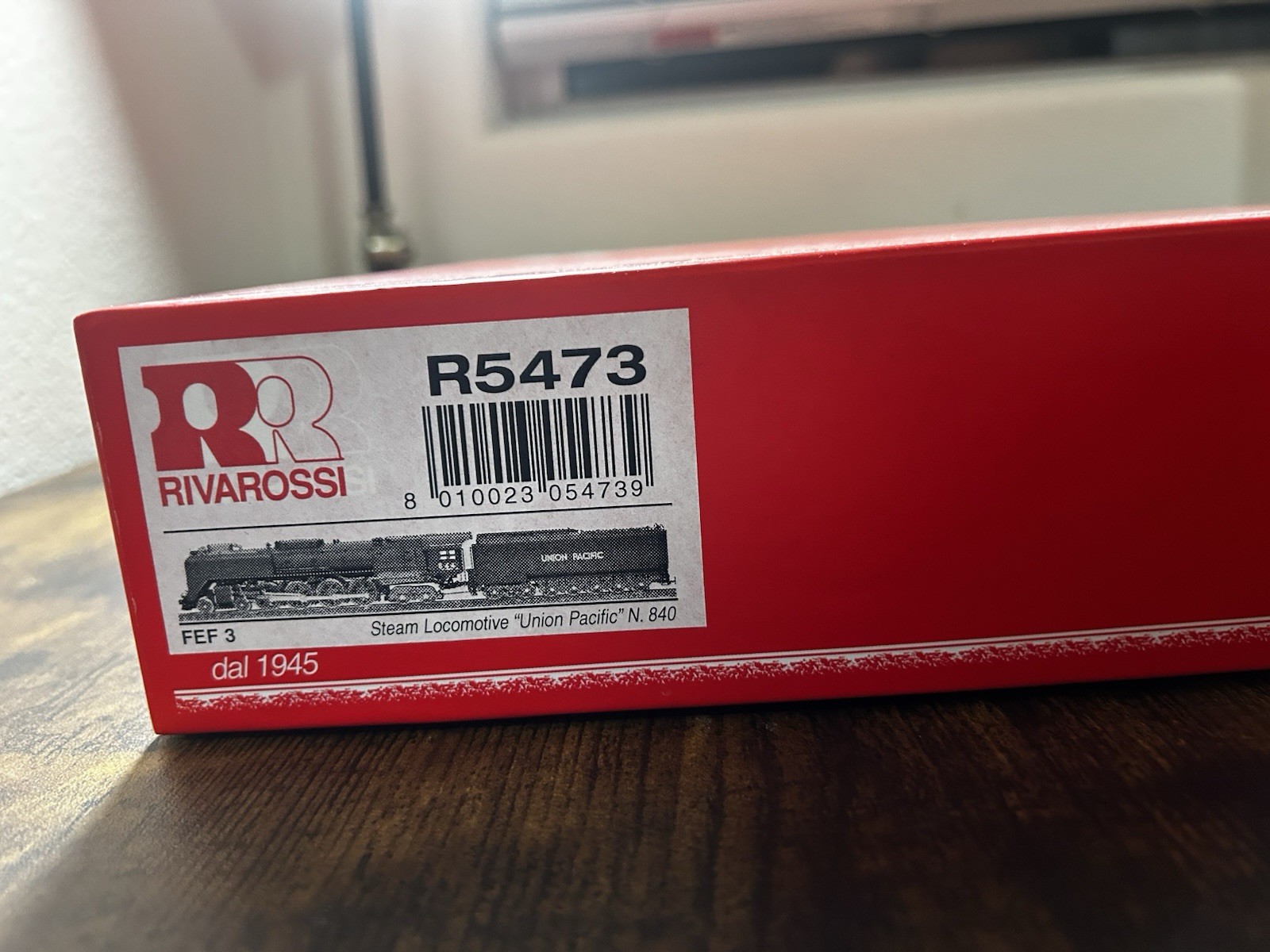 Rivarossi HO Union Pacific FEF-3 4-8-4 Steam Loco #840 DC Analog R5473