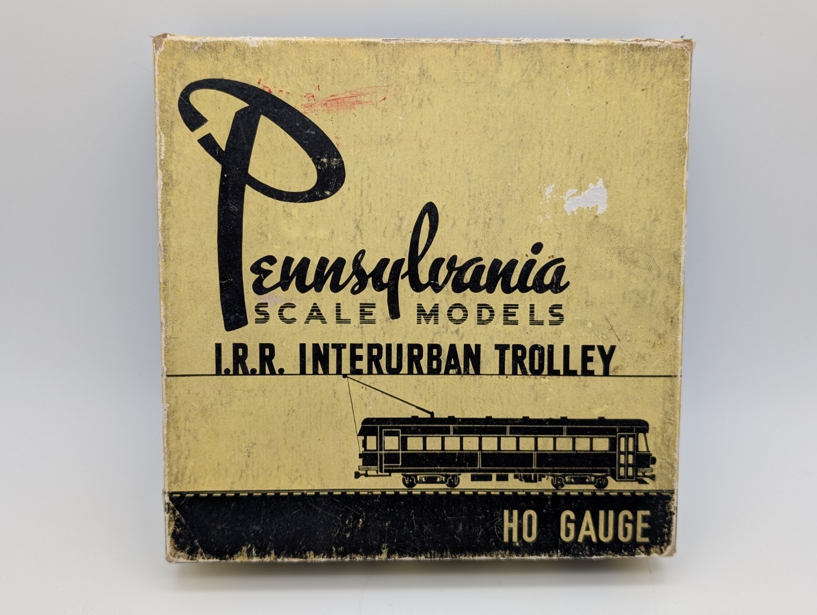 HO SCALE PENNSYLVANIA SCALE MODELS INDIANA RAILROAD INTERURBAN TROLLEY STREETCAR