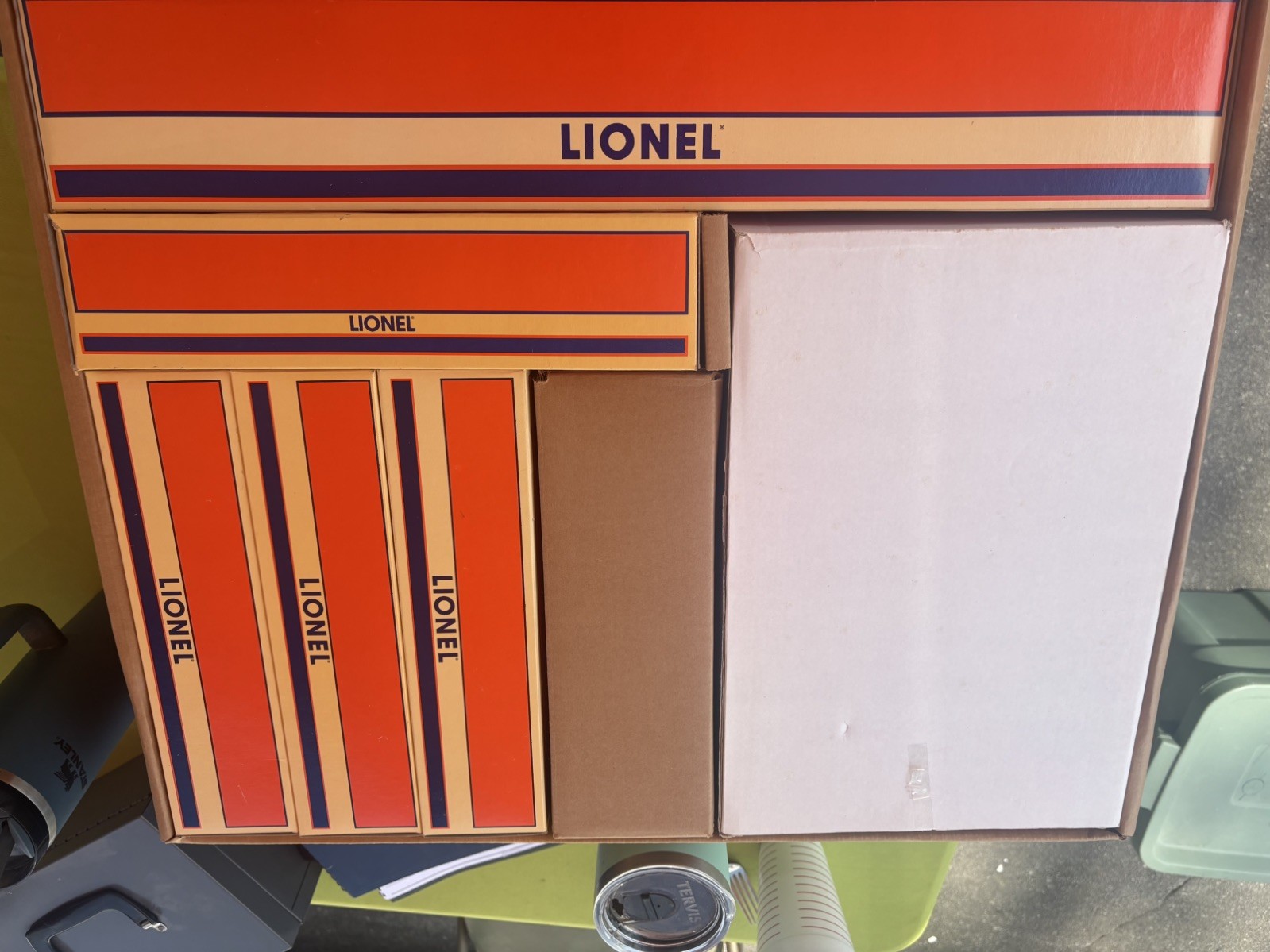 LIONEL O27 Scale Steam Freight Train Set In Box Missing Track And Transformer