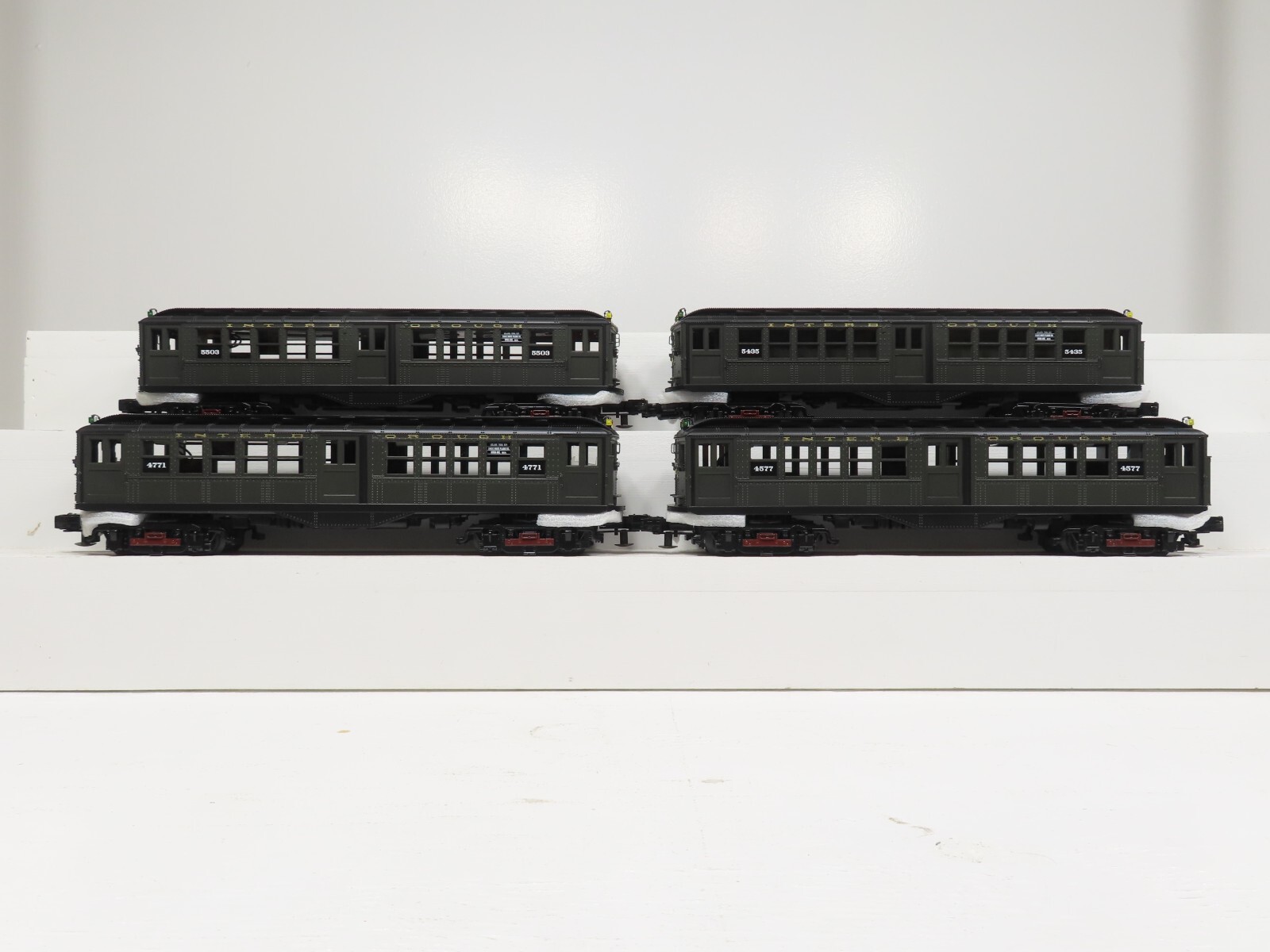 MTH 30-2447-1 Metropolitan (Green) 4-Car LO-V Subway Set w/Proto 2.0 NIB