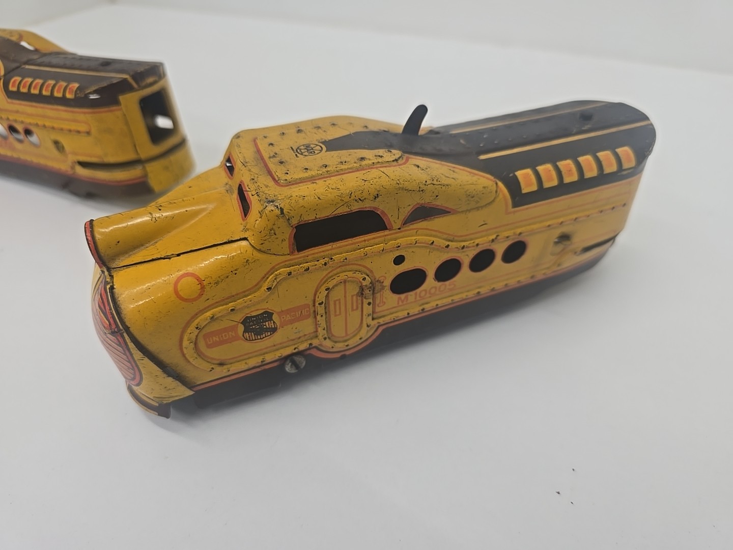 Marx O-Gauge Train M10005 Union Pacific Clockwork Loco & Dummy Unit