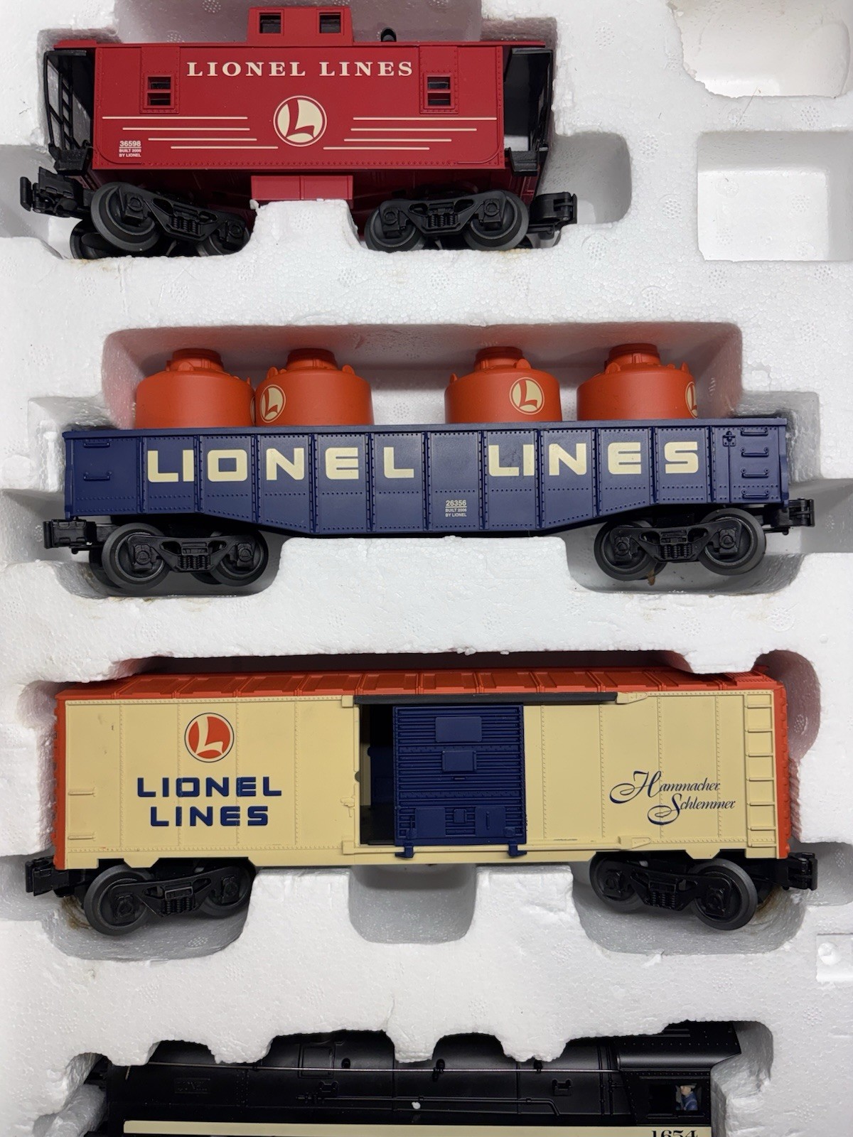 Lionel O Gauge Analog Train Starter Set 6-30053 Light Sound Real Smoke