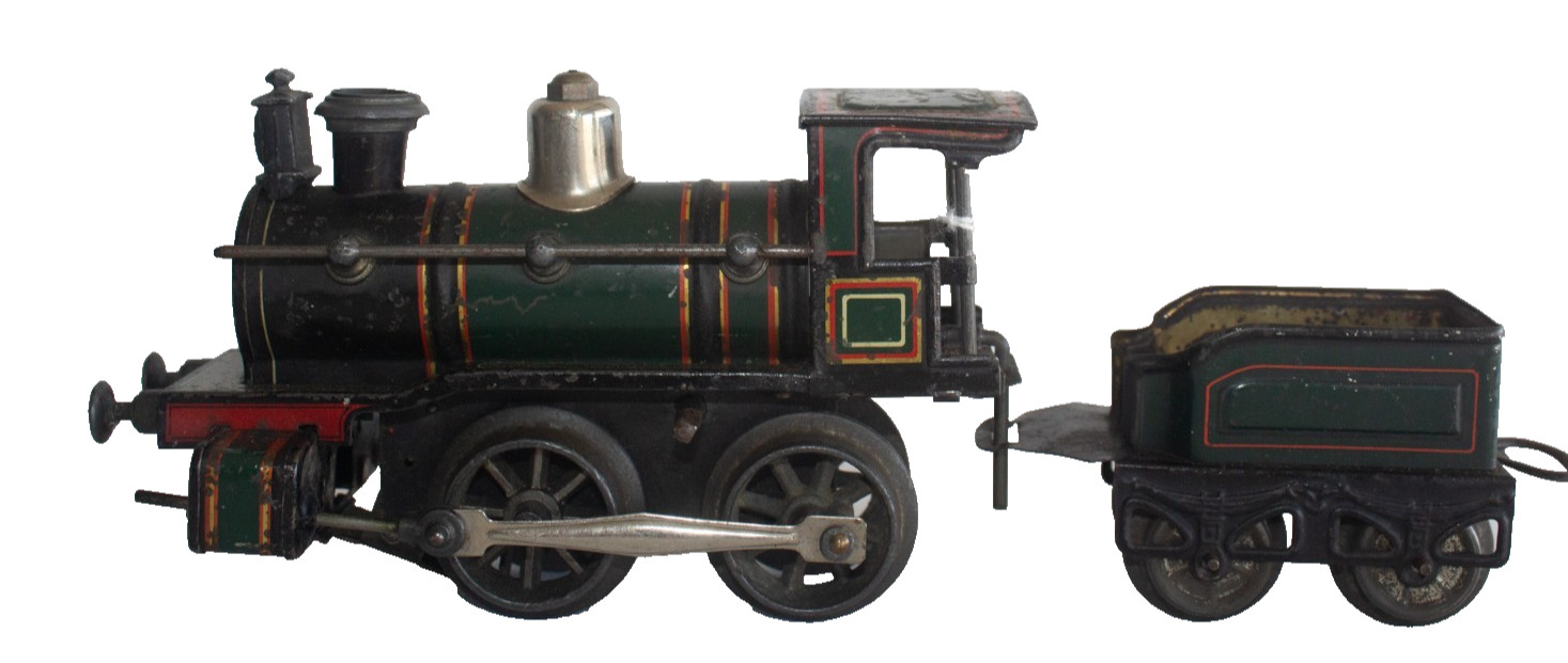Early Version of Karl Bub (KBN) Clockwork 0-gauge Locomotive