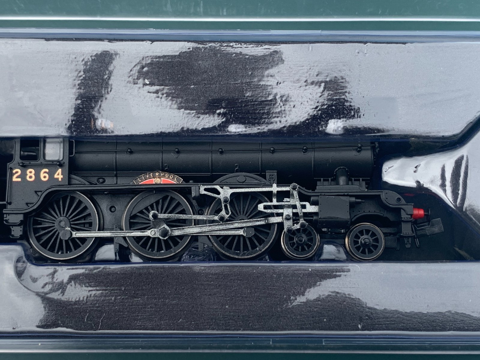 DAPOL N GAUGE LOCOMOTIVE LIVERPOOL WARTIME BLACK