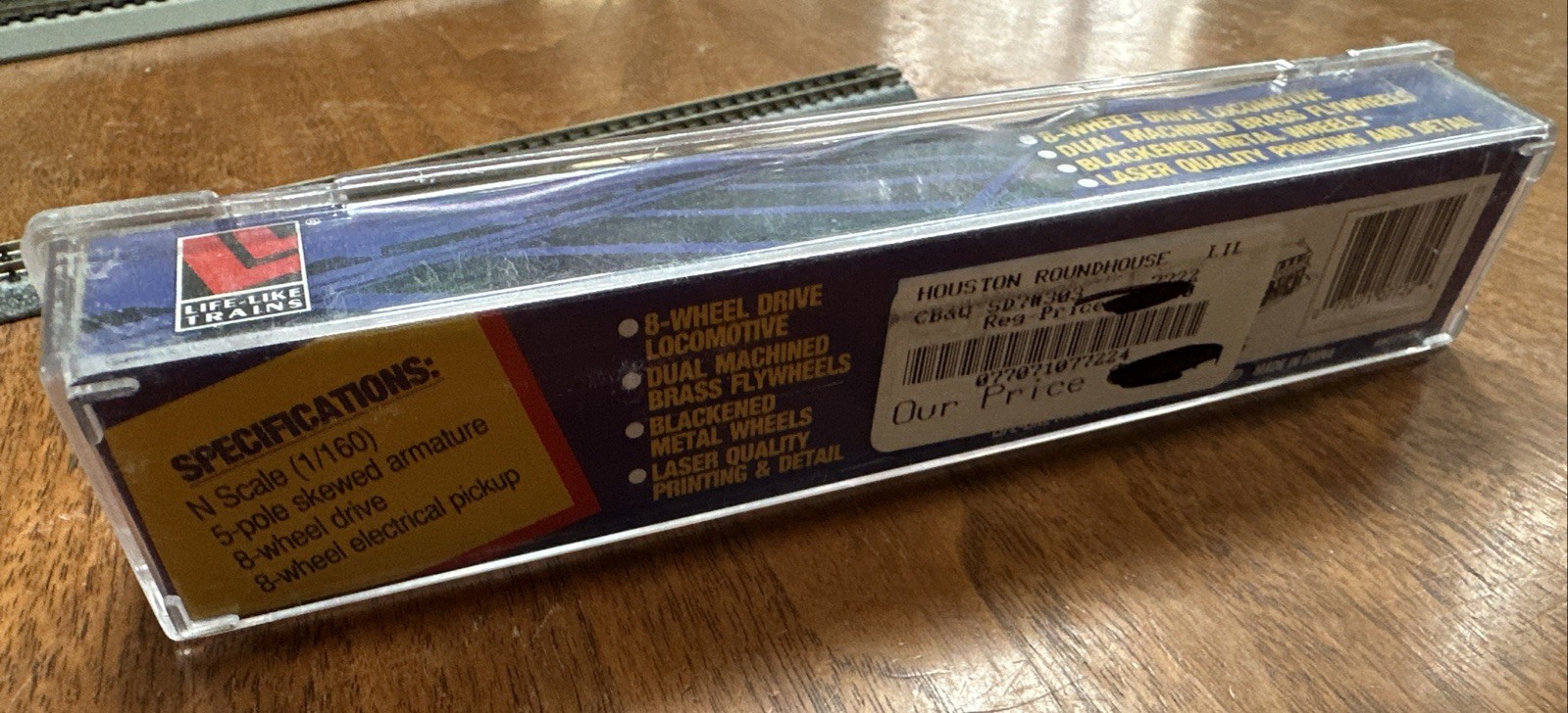 Life-Like N Scale Loco #7722 EMD SD-7 Burlington CB&Q #303 NOS NY