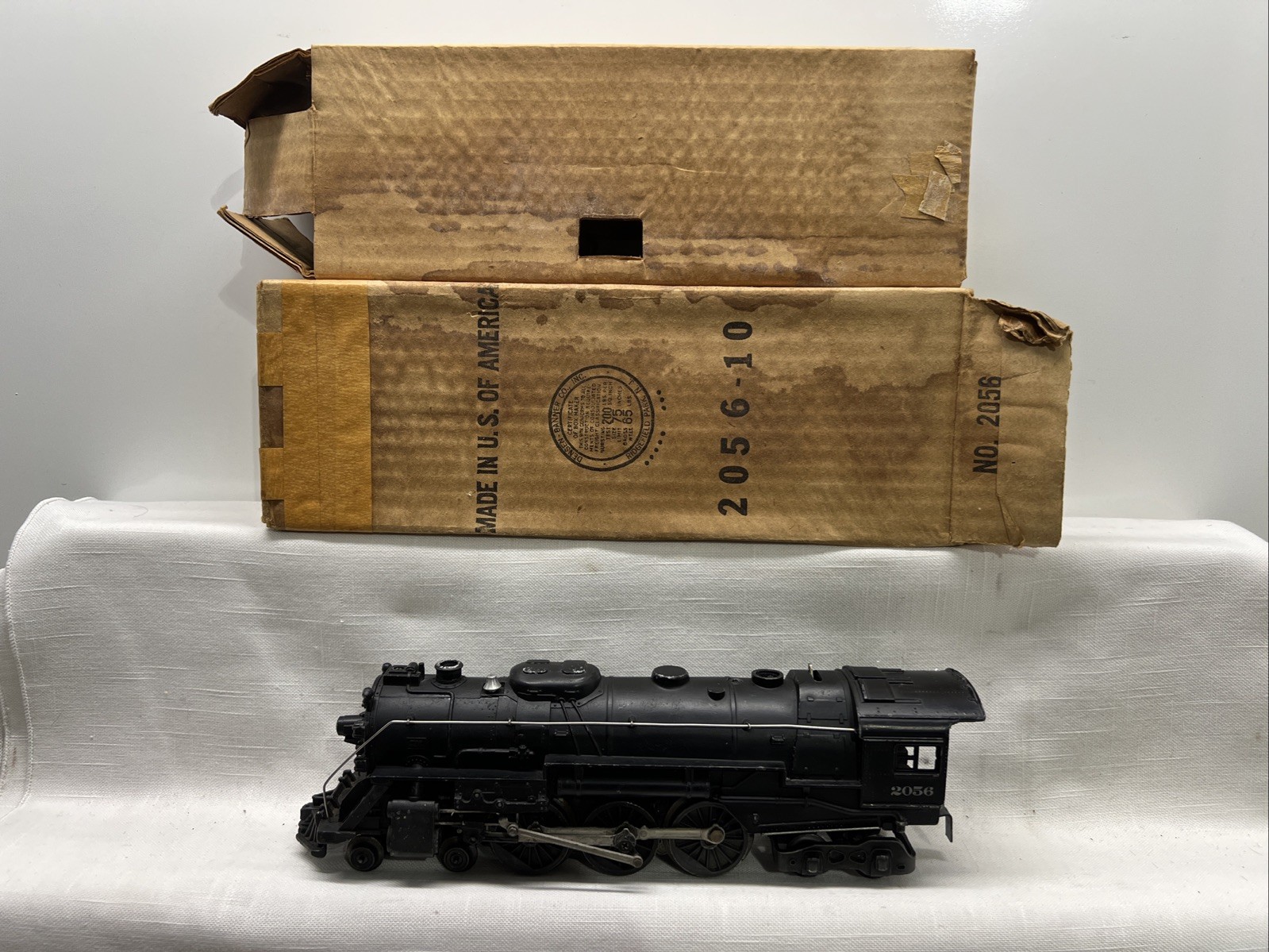 Lionel 2056 Post War Steam Locomotive O Scale Train Engine 1952 Only Boxed