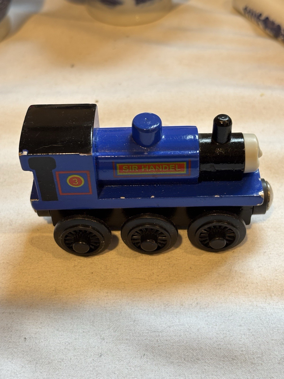 “Sir Handel”. Thomas The Tank Engine & Friends Wooden Railway Train. Wonderful!!