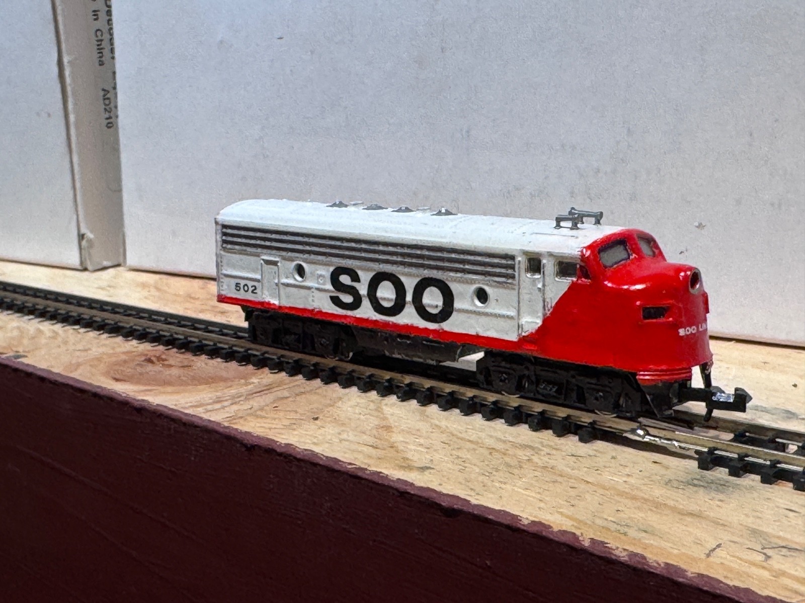 Trix • N Scale • Soo Line • F7A • #209 • Custom Painted • Tested Runs Well