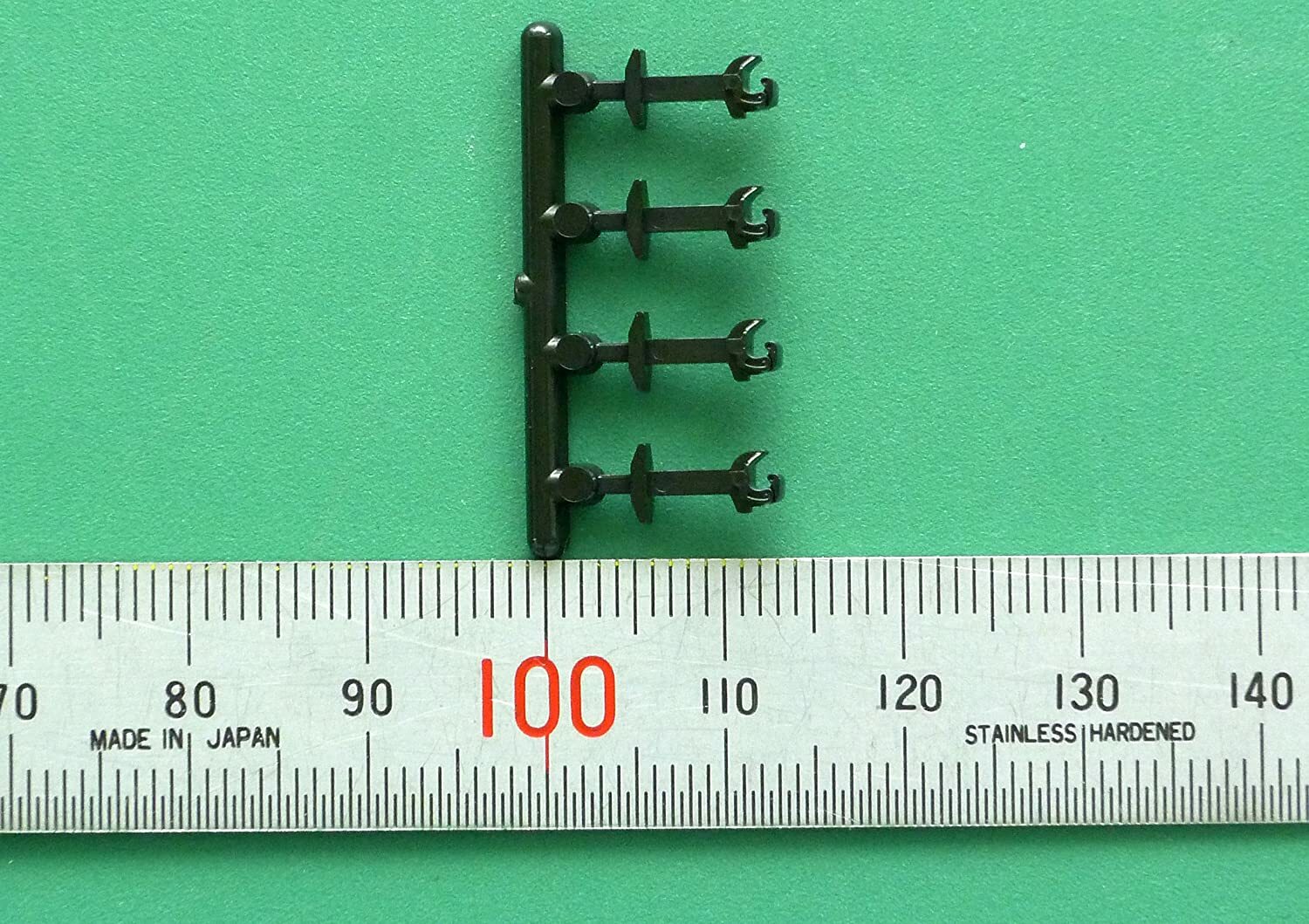 N gauge 8051 knuckle coupler (long, black / 20 pieces)