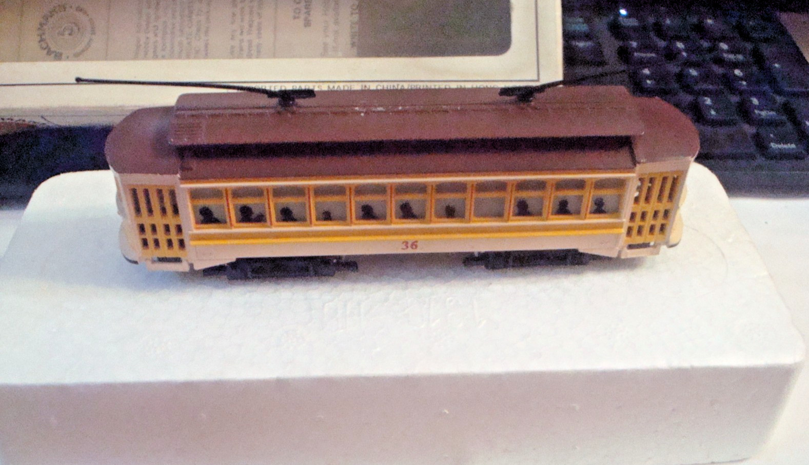 HO. BACHMANN. BRILL TROLLY. # 36.