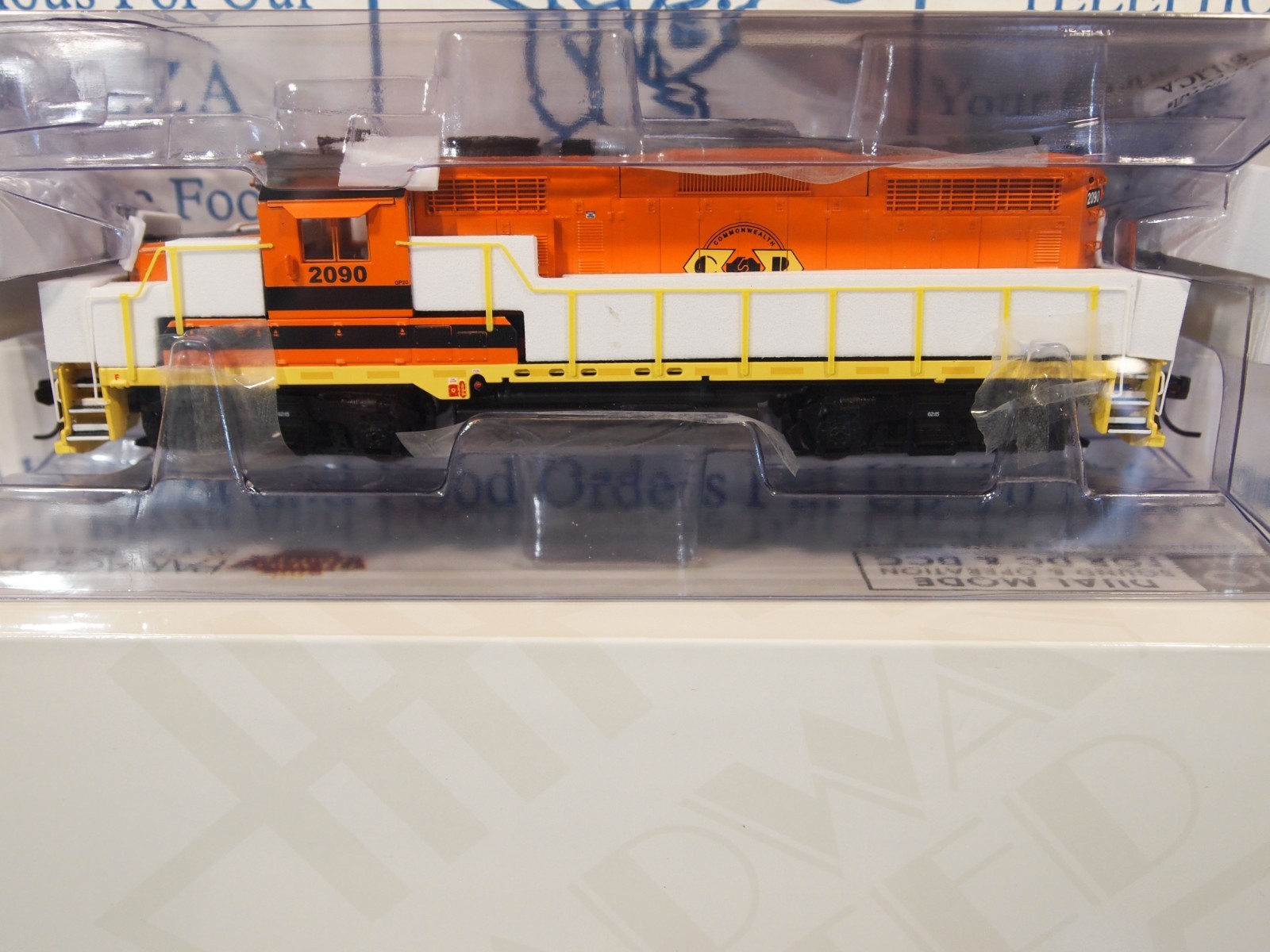 BROADWAY LIMITED 7456 GP20 COMMONWEALTH RAILWAY NO. CWRY2090 w/SOUND/DCC+DC