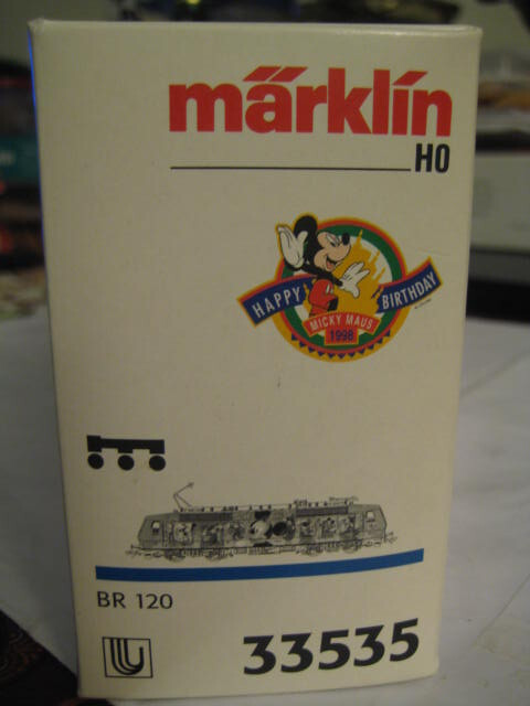 Marklin HO 33535 Mickey Mouse 70th Birthday Electric Lok in original box – LNIB