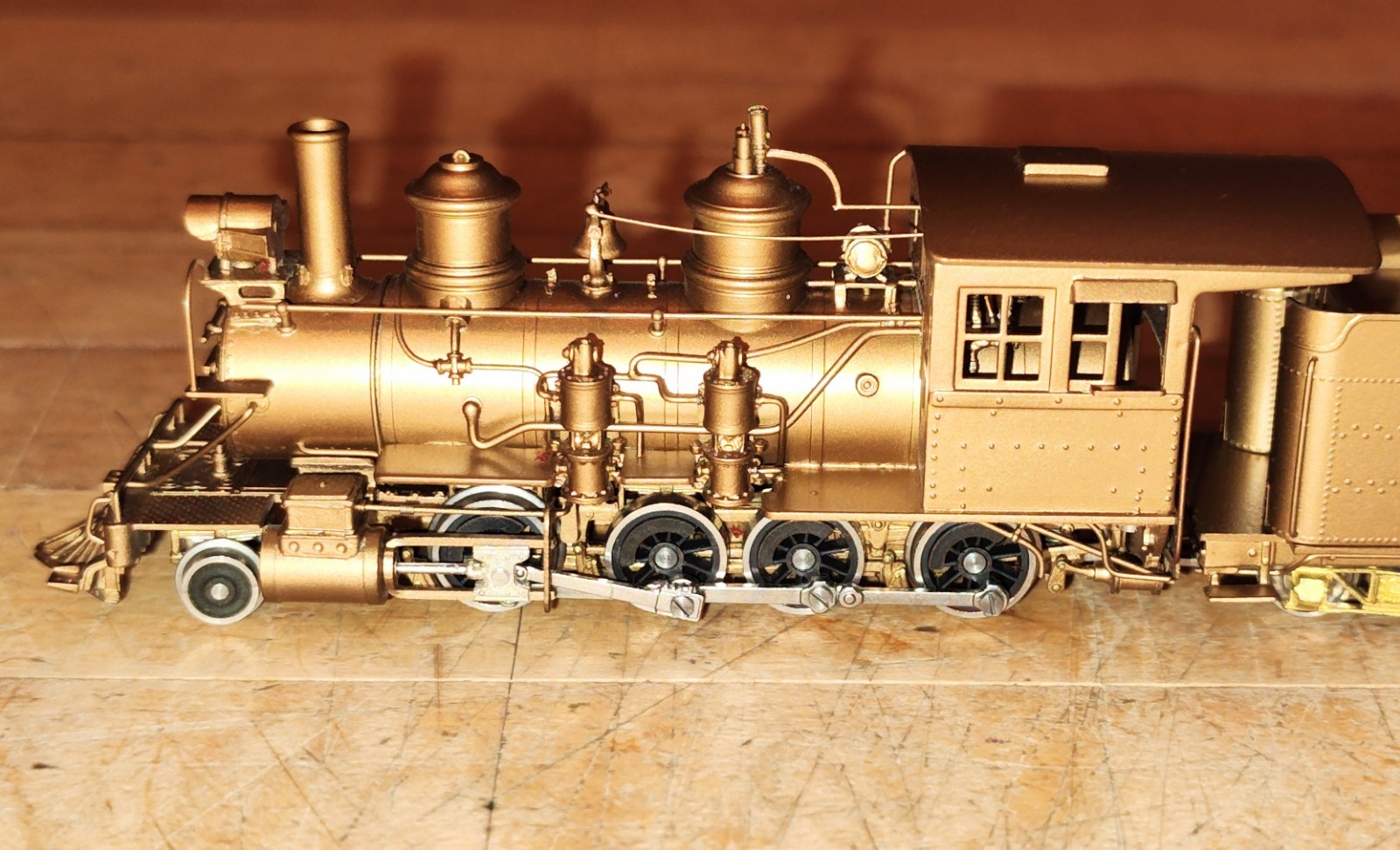 Last Run Westside Model Company Brass D&RGW C-16 #278 Coreless Motor Cab Detail