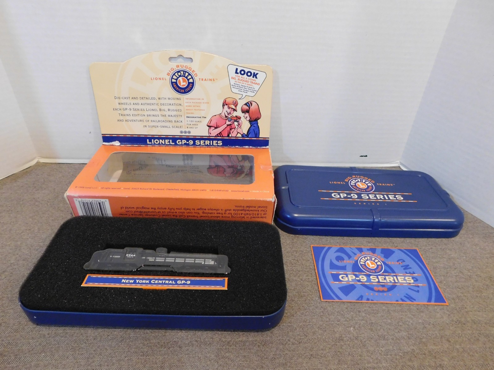 Lionel Big Rugged Trains GP-9 New York Central