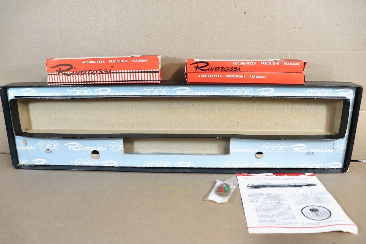 RIVAROSSI 703 FS TRANS EUROPE EXPRESS TEE 442 201 DMU DIESEL LOCOMOTIVE SET on
