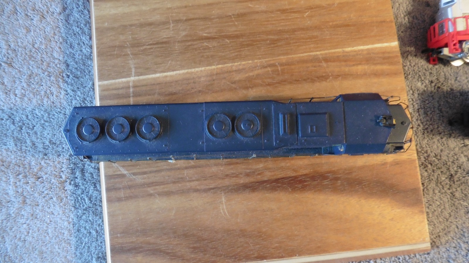4 Miniature Sante Fe Replica Locomotive Die Cast Trains #4015 #307 #8731 #1762
