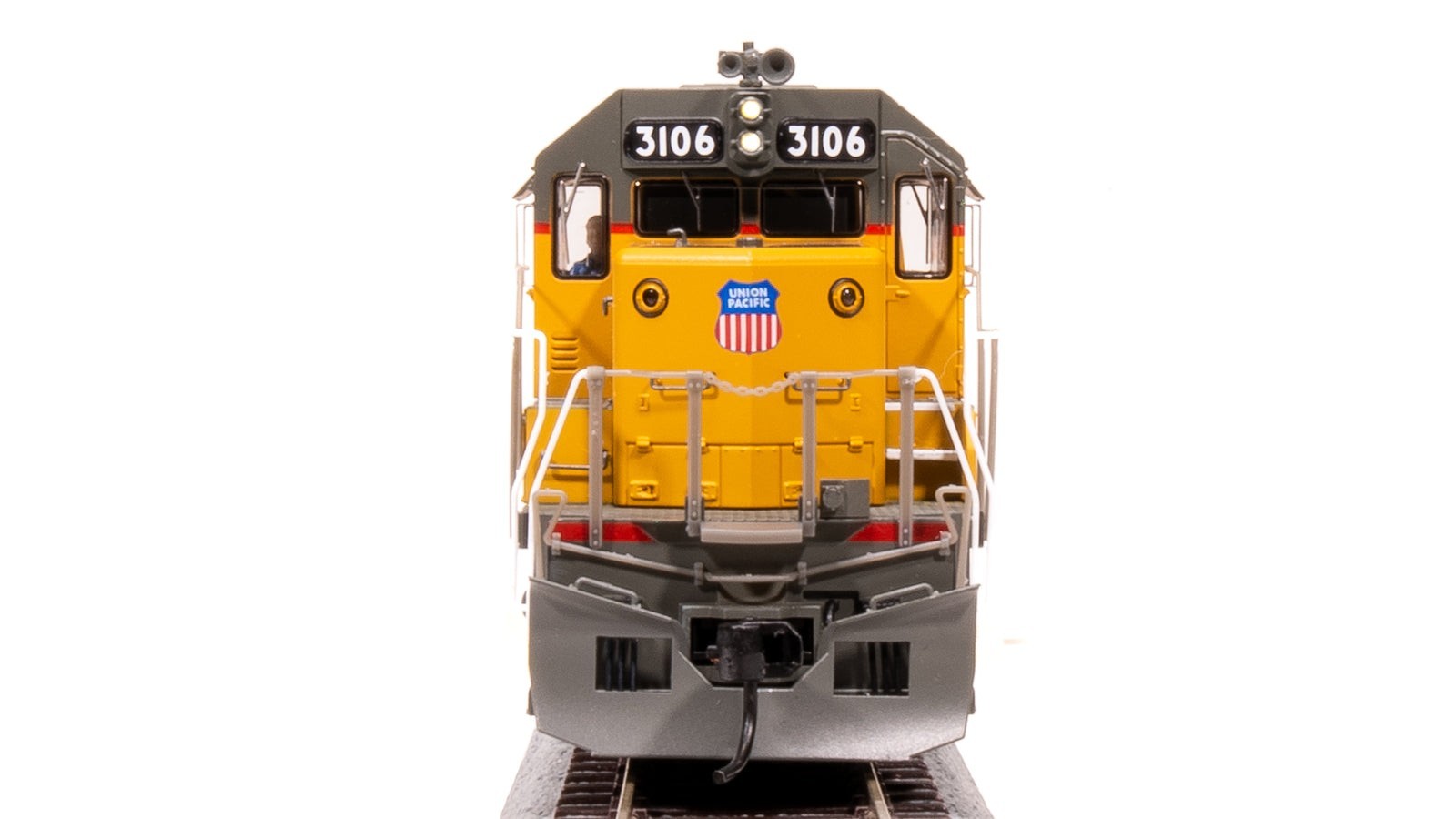 Broadway 9048 EMD SD40, UP 3106, Yellow & Gray, No-Sound / DCC-Ready, HO
