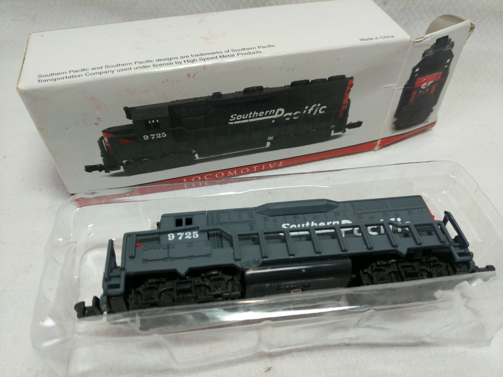 High Speed Metal Products Southern Pacific Locomotive No. 418 Model Train #9725
