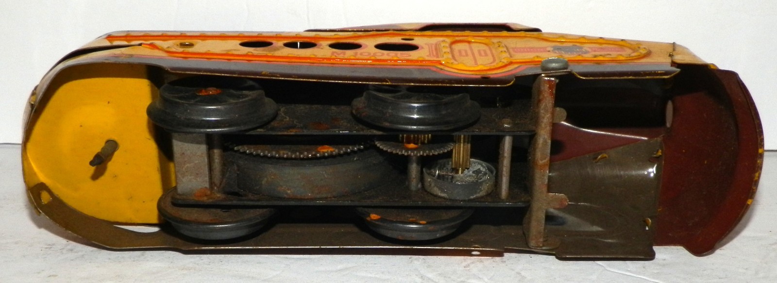 MARX UNION PACIFIC STREAMLINER LOCOMOTIVE YELLOW RED M10005 O Gauge – Untested