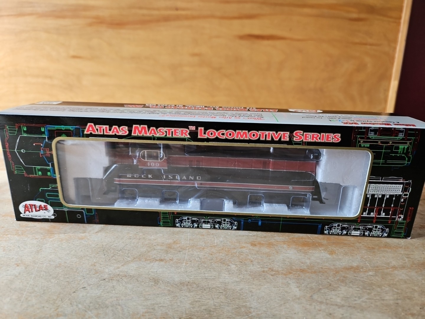 Atlas Master HO 9507 Rock Island H15-44 Locomotive #400 NEW IN BOX
