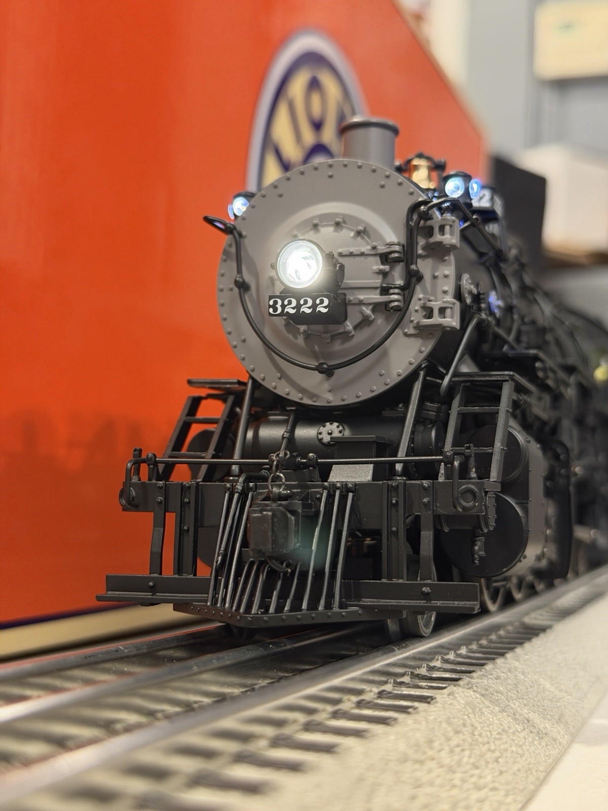 Lionel O-Scale 6-84472 Legacy ATSF Santa Fe Brass Hybrid Mikado Steam Locomotive