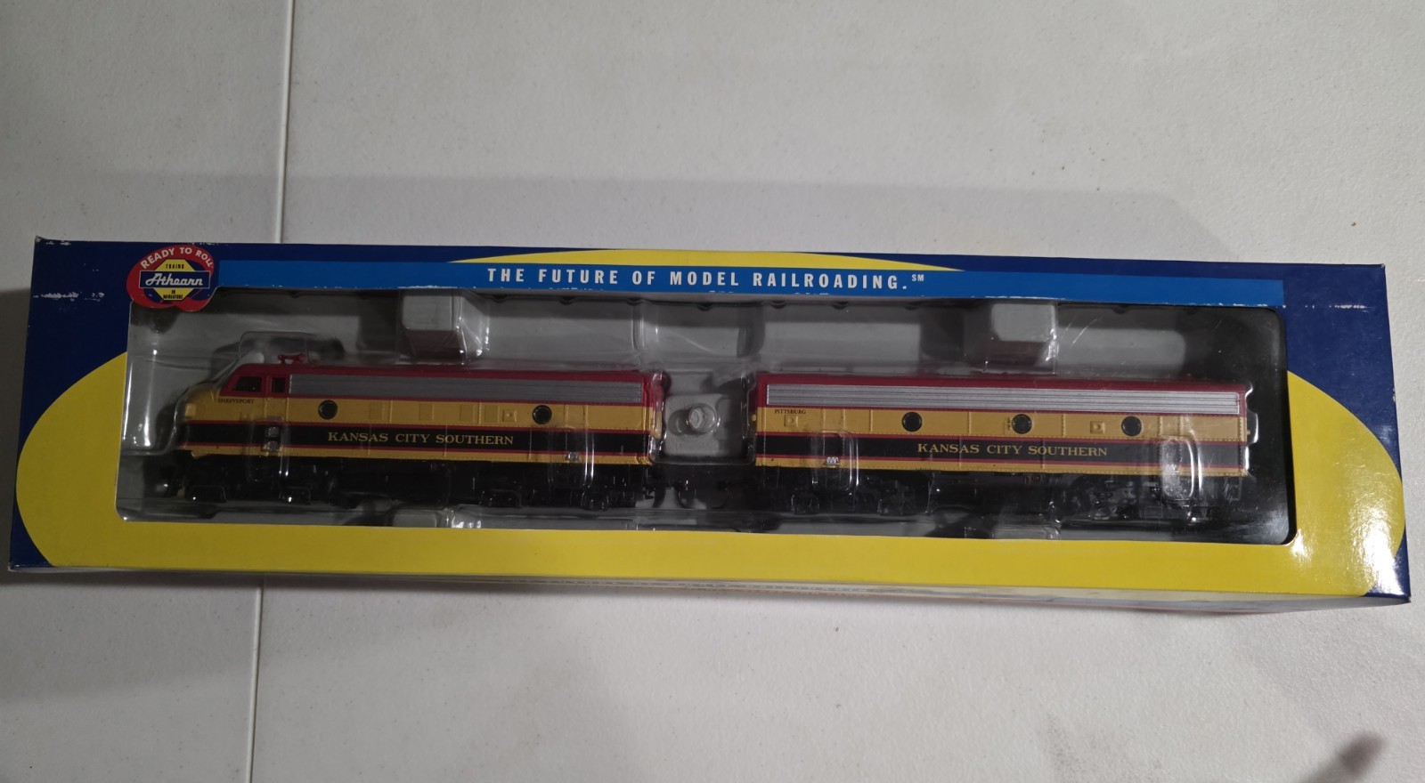 Athearn 80204 HO KCS/Executive F7A-F7B Diesel Locomotive (Set of 2)