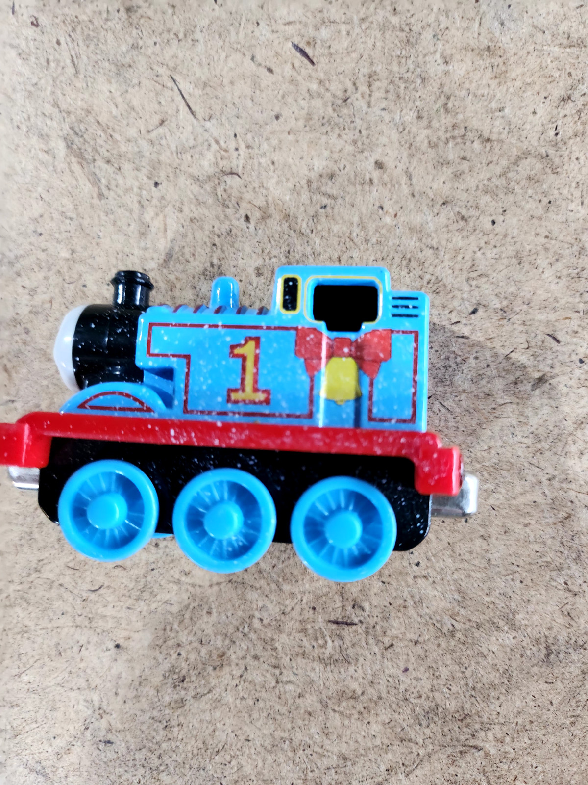 Thomas The Train Tank Engine Diecast Christmas Holidays Version 2002 (MS T-7)