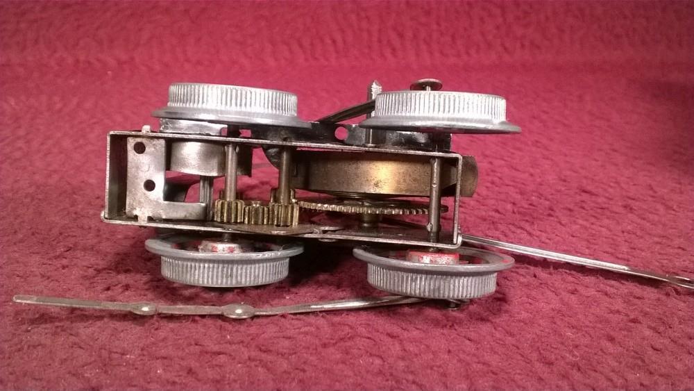VINTAGE HWN CLOCKWORK STEAM TIN-LITHO PASSENGER TRAIN – GERMANY U.S. ZONE