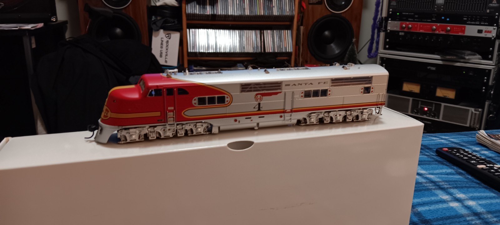 Broadway Limited 6894 Sante-Fe Locomotive.