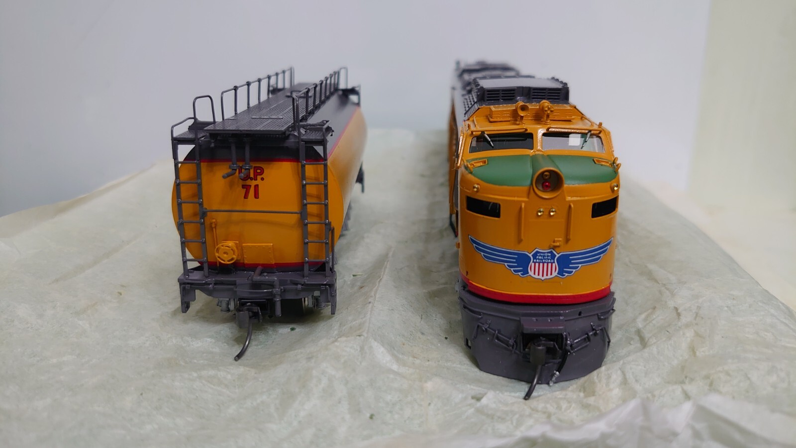 Overland (OMI) Brass Union Pacific Veranda Turbine – HO scale