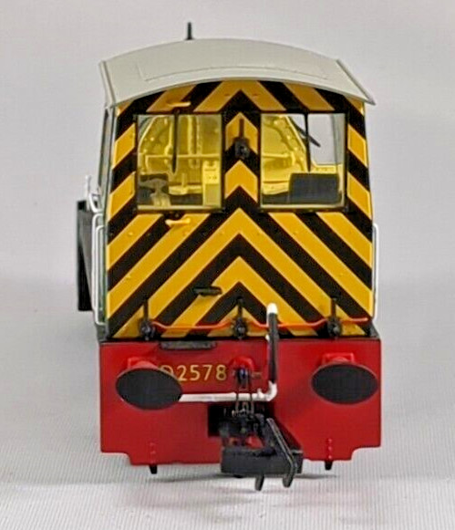 Heljan 2501 Class 05 Hunslet Shunter D2578 BR Green Wasp Stripe As Preserved DCC