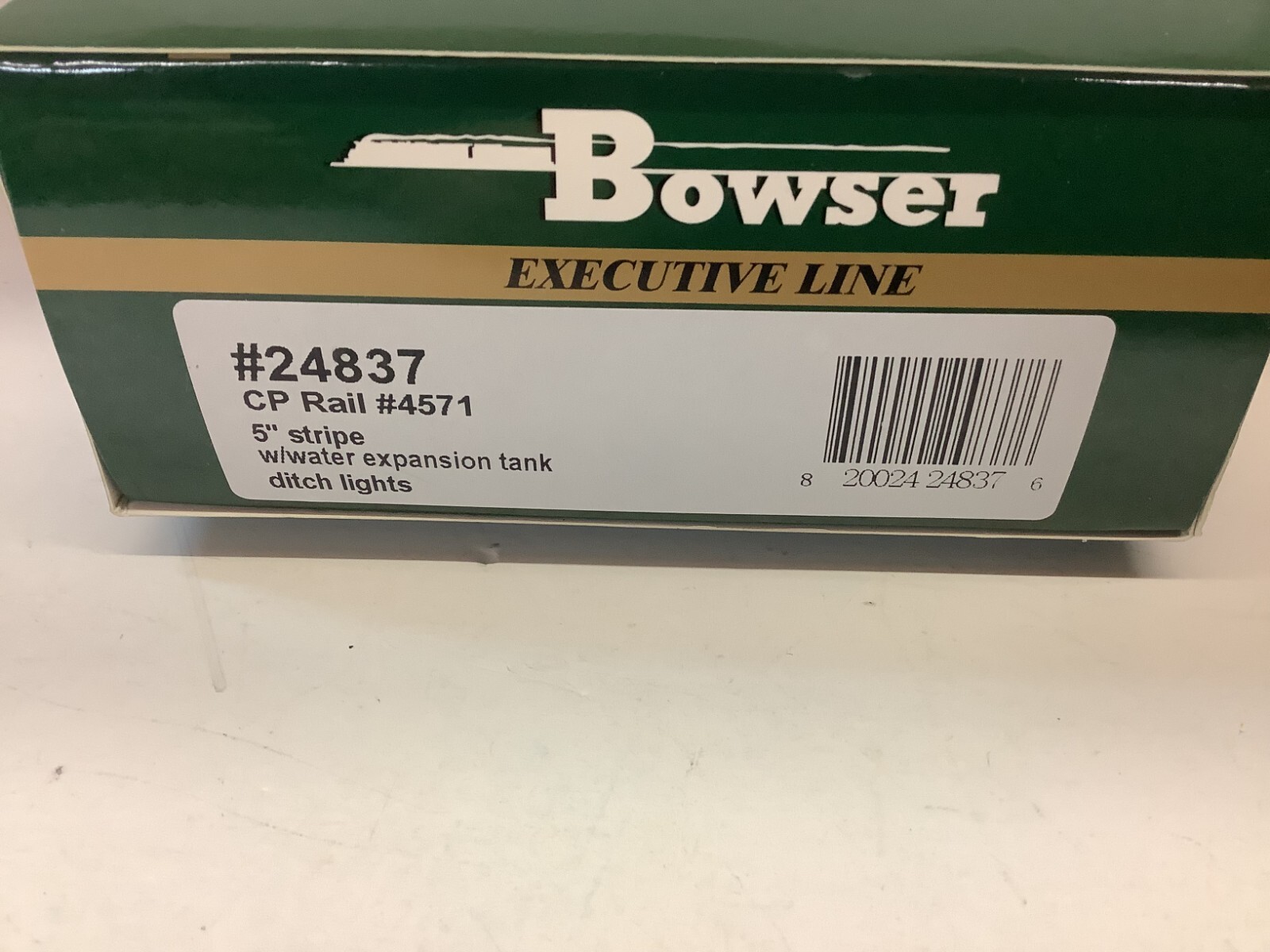 Bowser #24837 HO scale “CP Rail” M630 5 stripe Analog DCC READY Rd. #4571