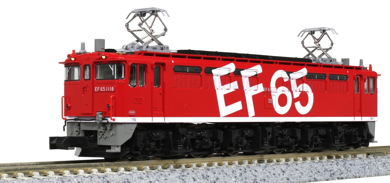 Kato 3061-9 N Gauge EF65 1118 Rainbow Painted Locomotive Model Electric