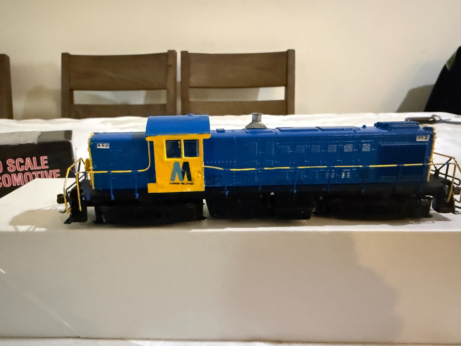 HO SCALE LOCOMOTIVE Atlas RS1 LONG ISLAND RAILROAD CUSTOM PAINTED MTA #462
