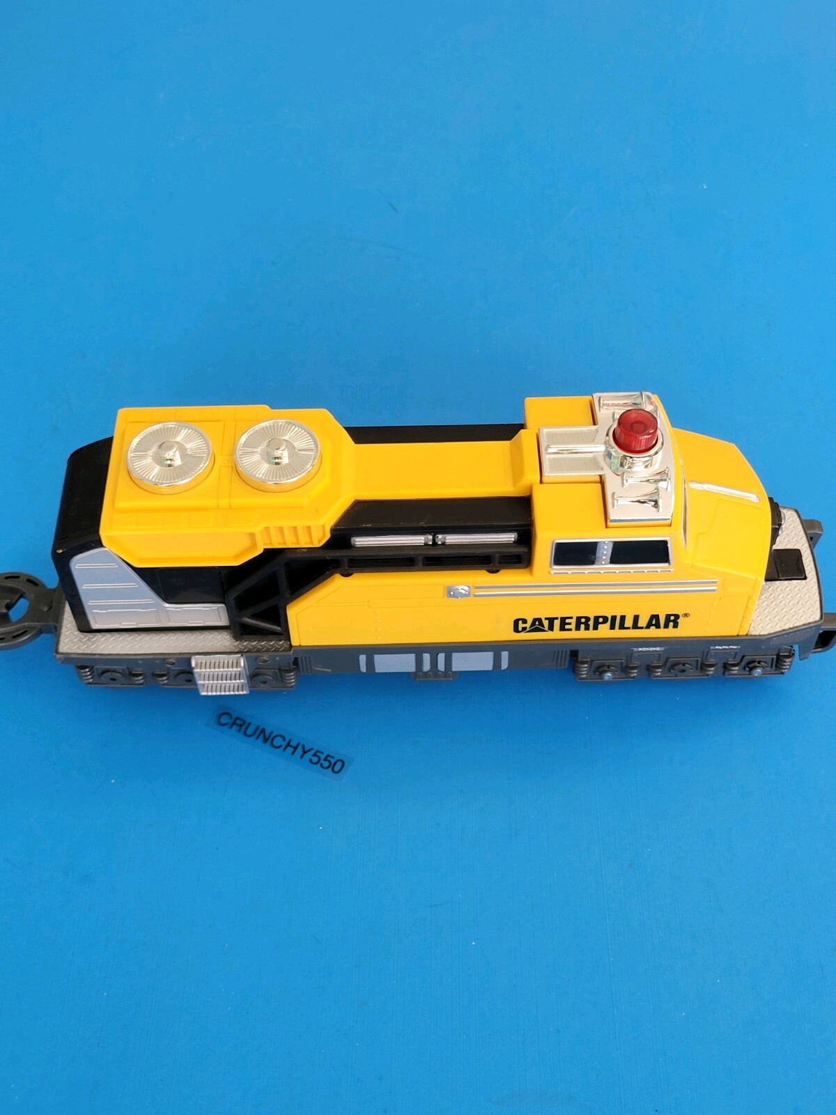 Toy State CAT Caterpillar Construction Train Locomotive Engine G Scale Working