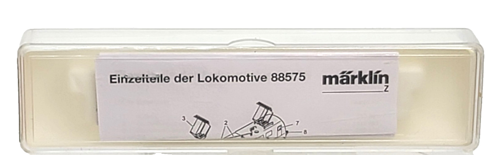 Z Marklin 88575 DB BR 150 E 50 Freight Electric Loco (tested) #1 jewel case