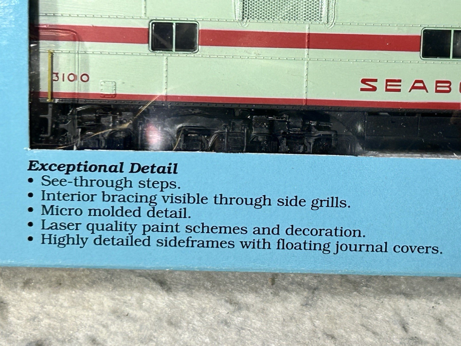 Rare Proto 2000 Seaboard Air Line RR E-6 A/B Loco Set HO DCC Ready A-Pwrd; B-Dum