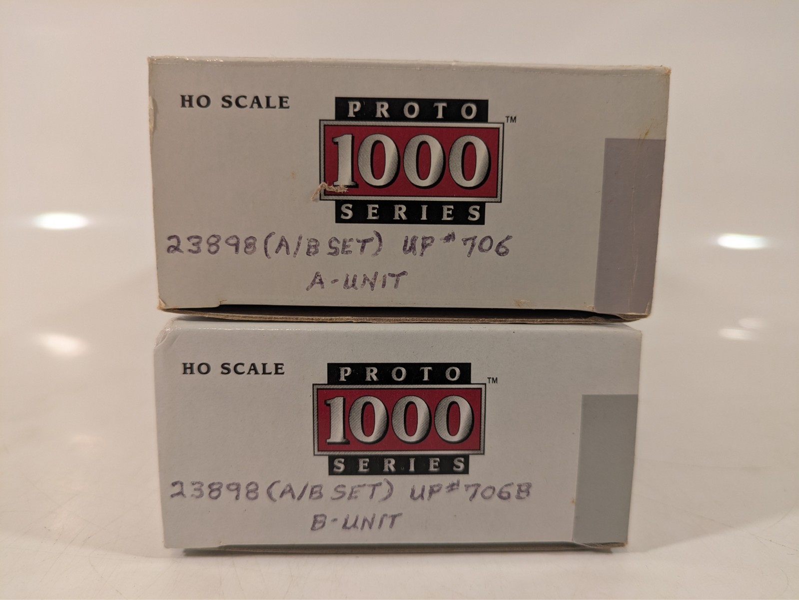 HO FM Erie-Built A/B Set (Both Pwd) UP Union Pacific #706+B DC NIB NOS # 23898/8