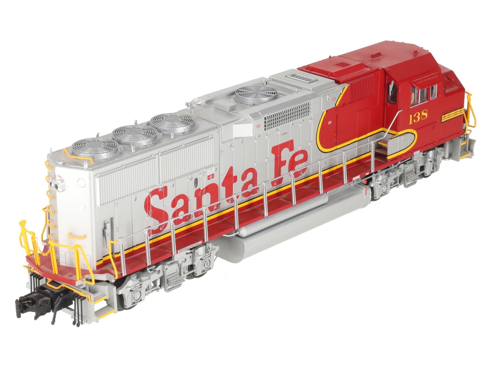 Atlas 1282-5 O Santa Fe GP60M Diesel Locomotive w/TMCC #138 – 3 Rail EX/Box