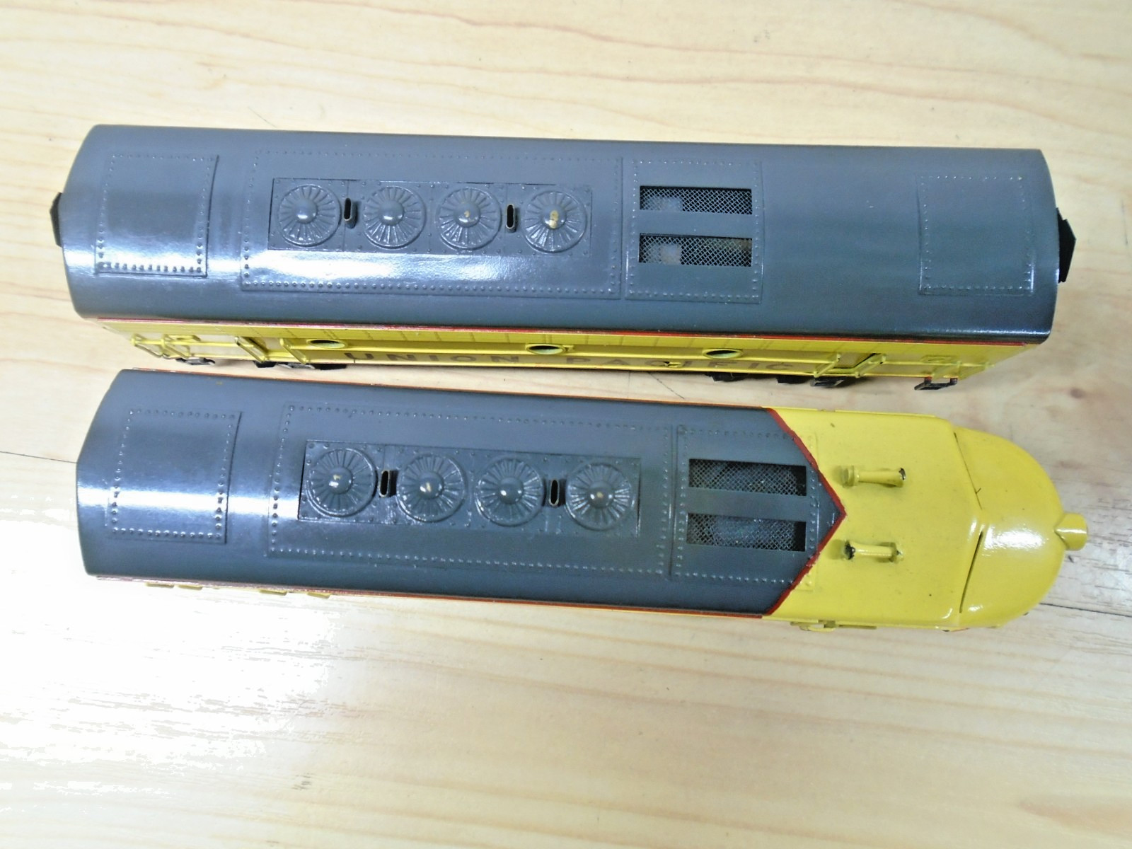 Finished Tenshodo Brass HO Japan Union Pacific Diesel Locos A&B Runs OB
