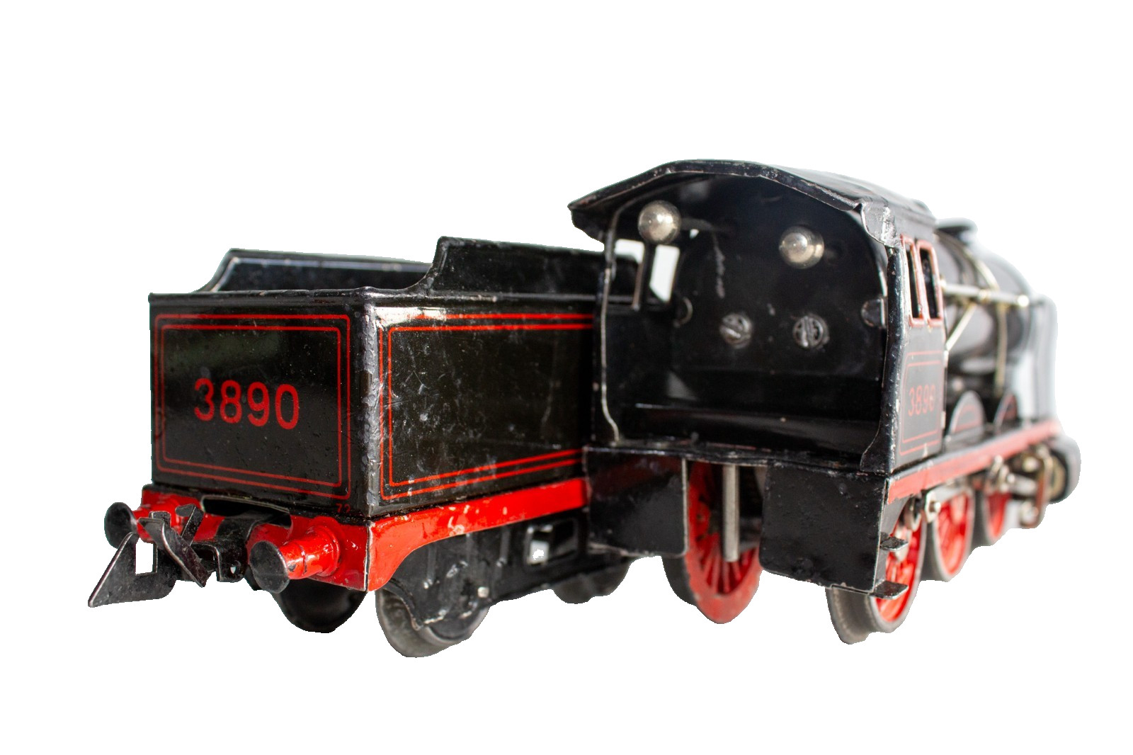 Vintage (c.1925-1930) Bing 0-gauge #3890 0-6-0 Clockwork Locomotive