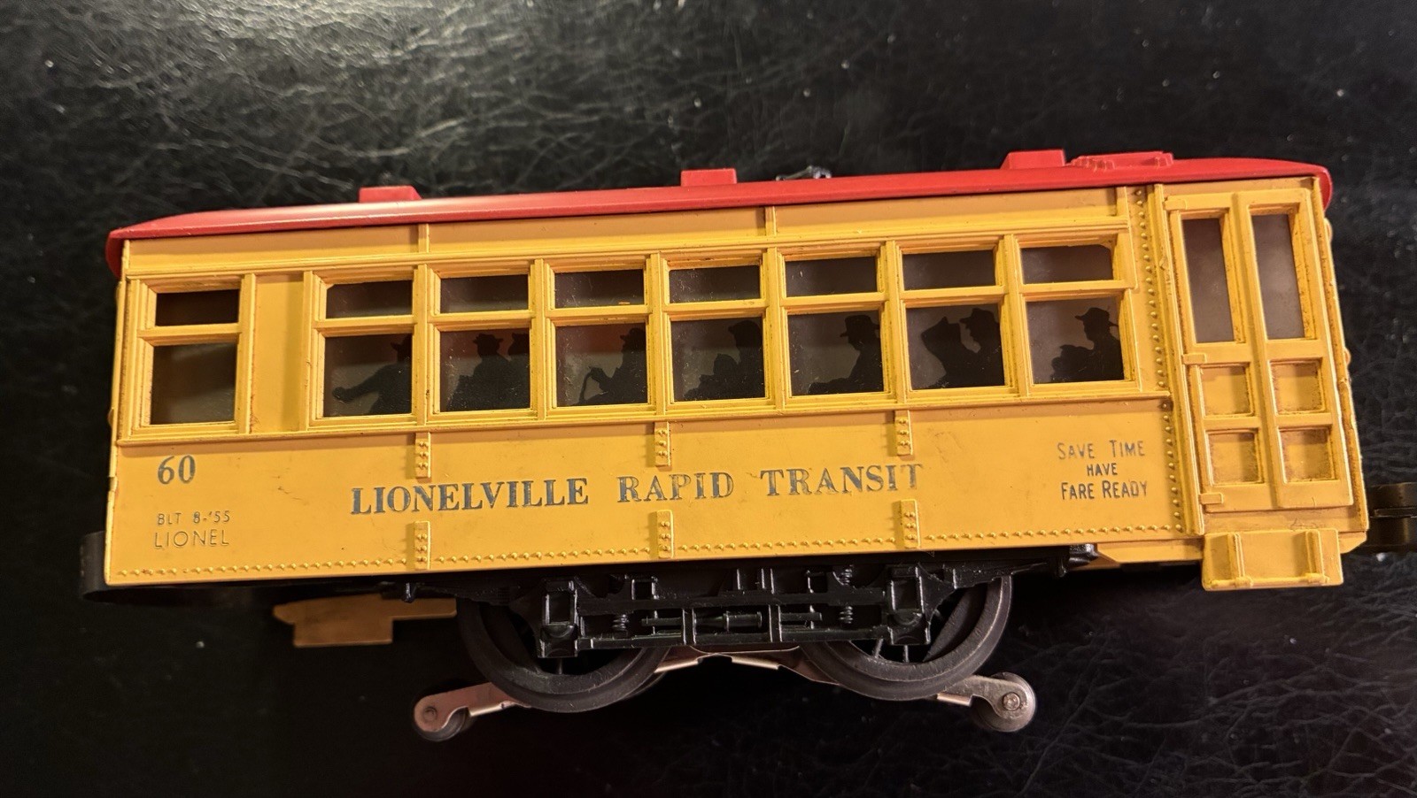 Lionel 60 Vintage O Lionelville Motorized Rapid Transit Trolley Postwar