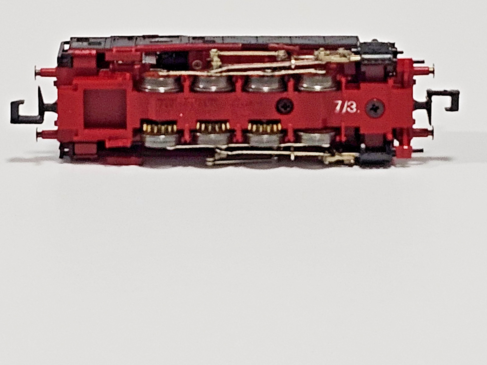 N SCALE FLEISCHMANN PICCOLO 7036 TANK STEAM LOCOMOTIVE DAMPFLOK BR 81 006 VIDEO