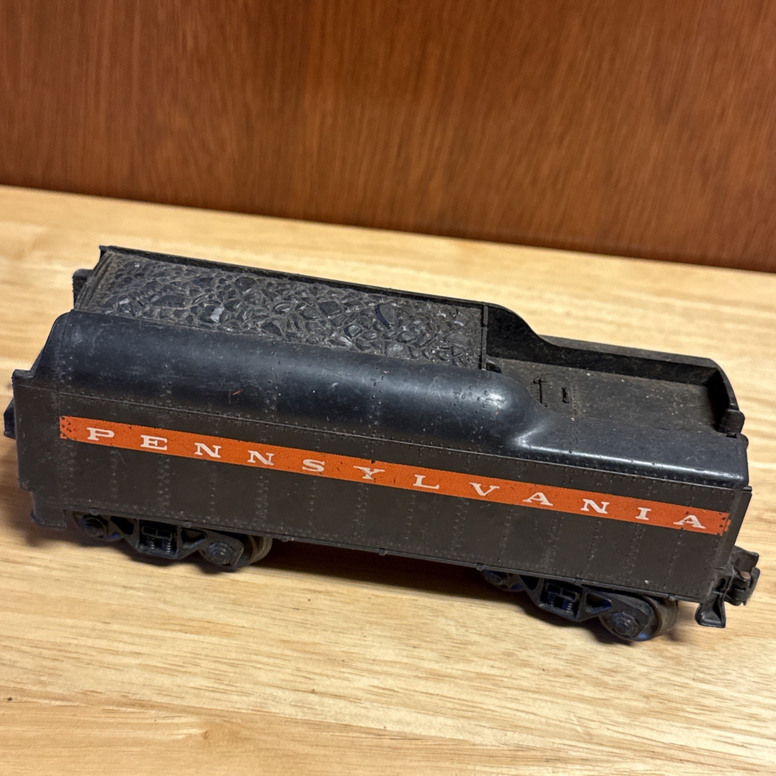 Lionel 250 Steam Locomotive Orange Stripe Vintage USA Tender & Track Cleaner