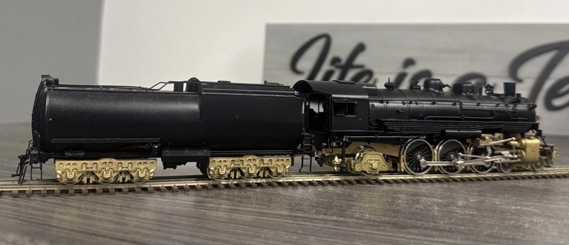 NJ Custom Brass HO Brass #ST-244 Pacific Southern Pacific 4-6-2 P-13 Black/DNR!