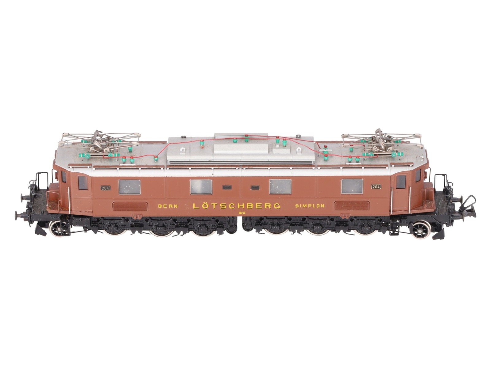 Metropolitan 700 HO Brass BLS Be 6/8 Super Electric Locomotive #204 EX/Box